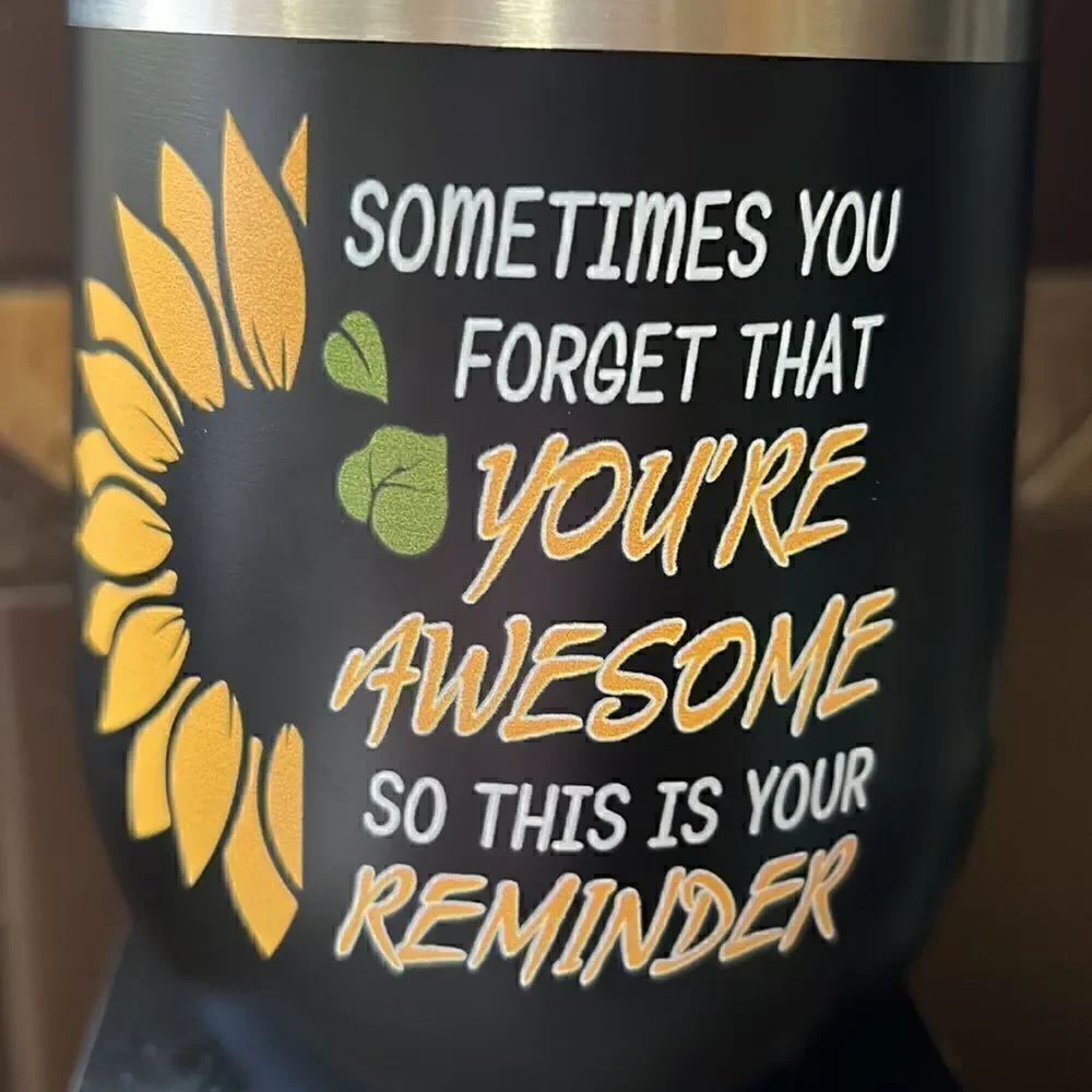 New in Box 12 oz Wine Tumbler